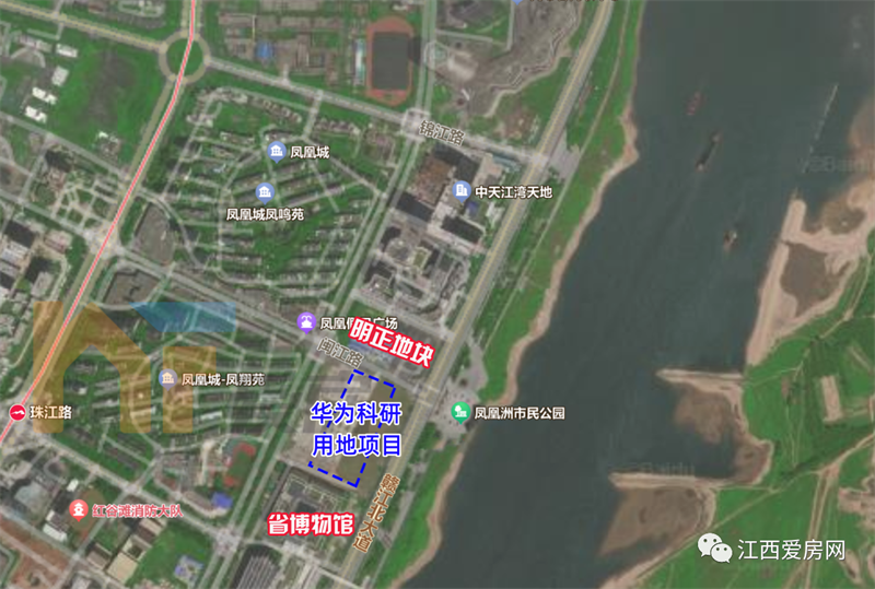 剛剛！華為在南昌拿地，選址……