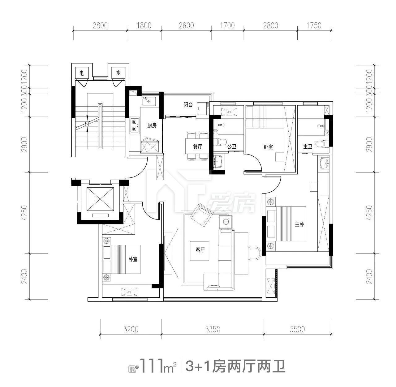 111㎡戶(hù)型