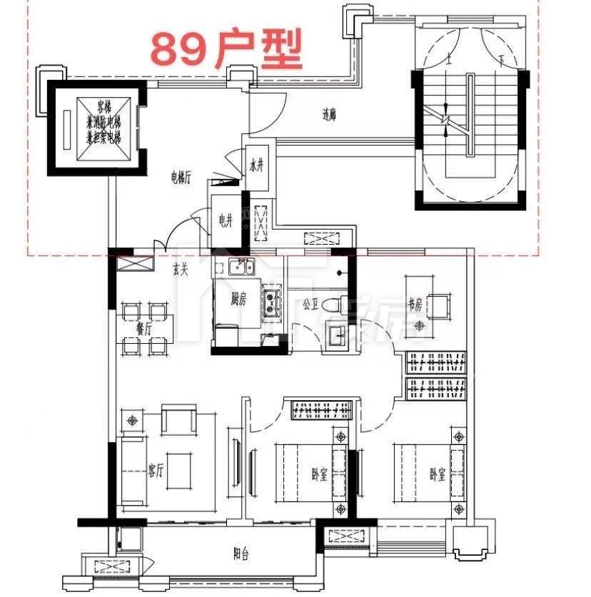 A戶型89㎡