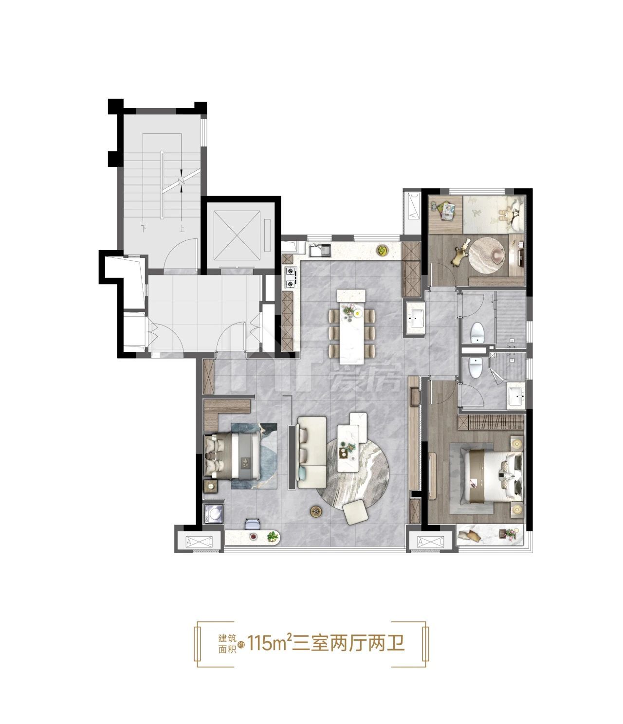 保利天匯三期115㎡戶型.jpg