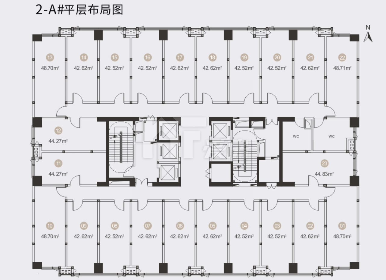 公寓平面布局圖