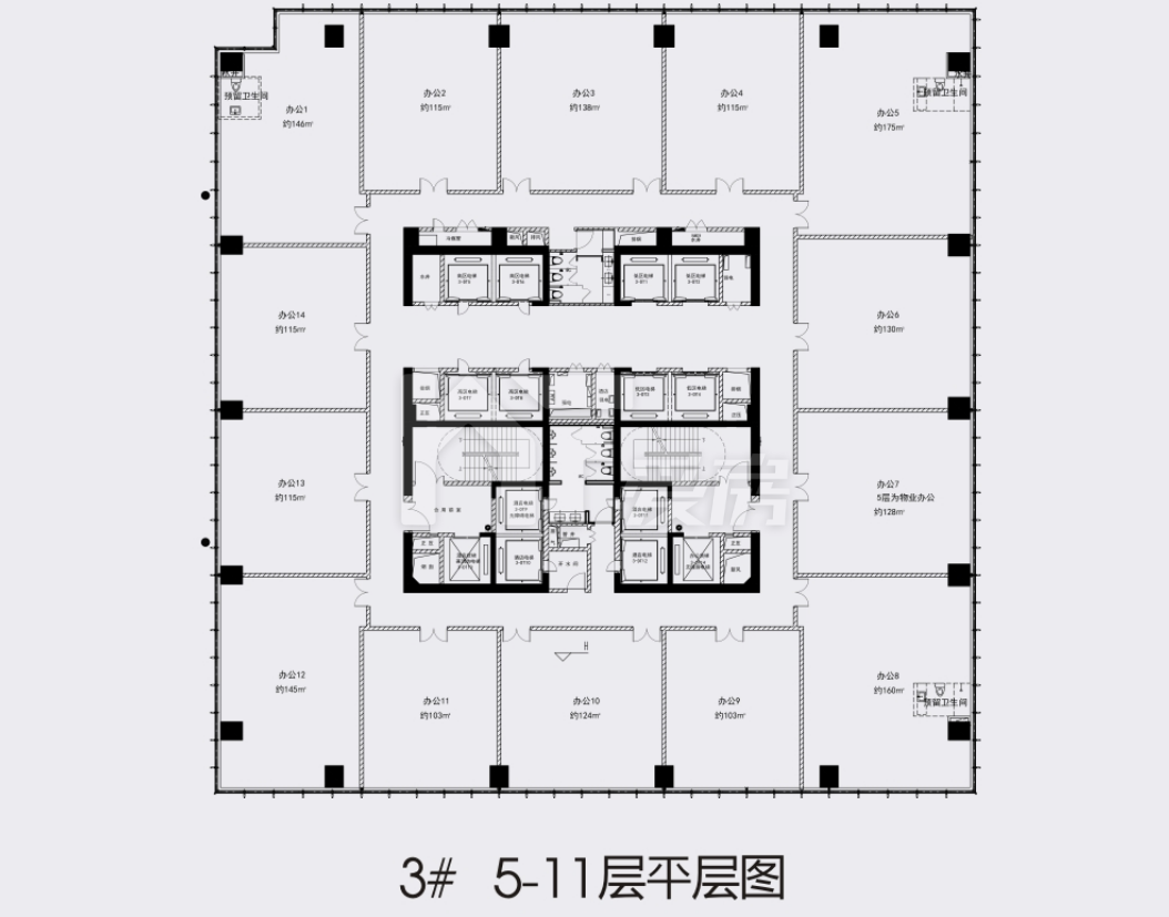 寫字樓平面圖