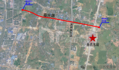 高鐵東站片區(qū)又一條核心主干道規(guī)劃公布！